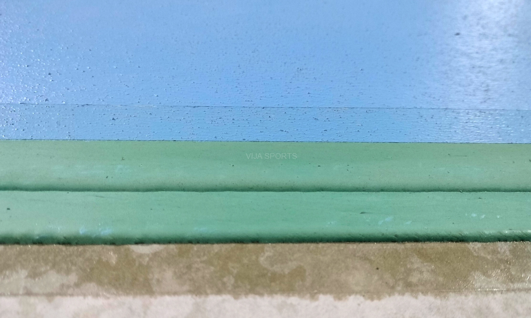 Thiết kế và cấu trúc thảm sân futsal SuKa SP 6.0 dạng Silicon Polyurethane