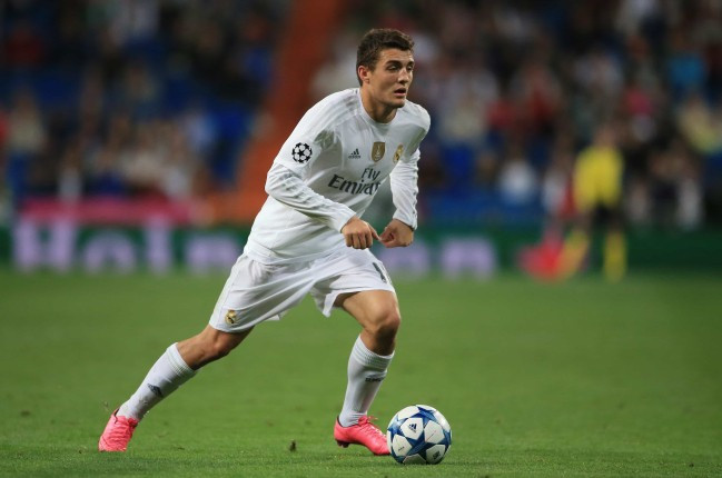 Tiền vệ Mateo Kovacic trong màu áo Real Madrid