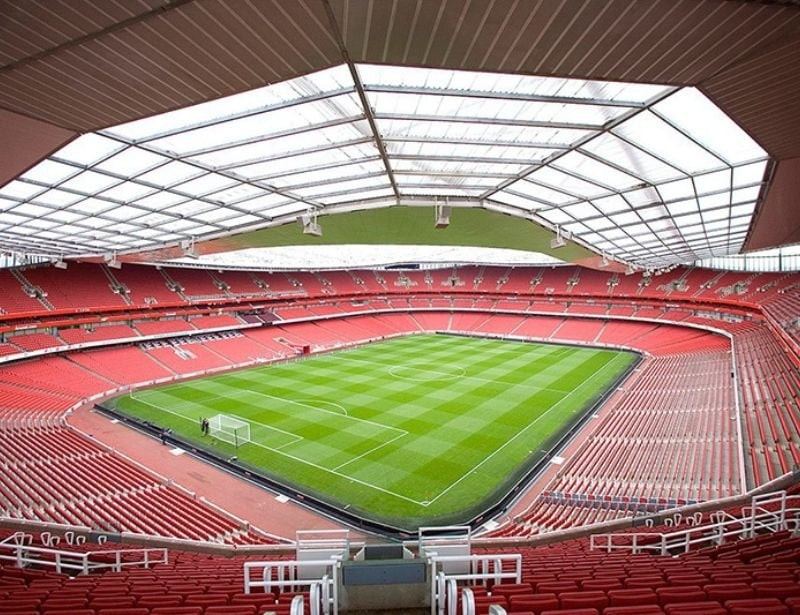 Toàn cảnh sân vận động Old Trafford, sân nhà Manchester United, đạt chuẩn FIFA