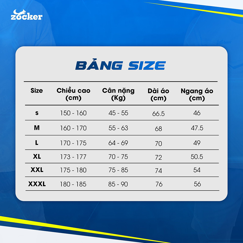Tổng quan áo đá bóng Zocker Winner Energy chất lượng