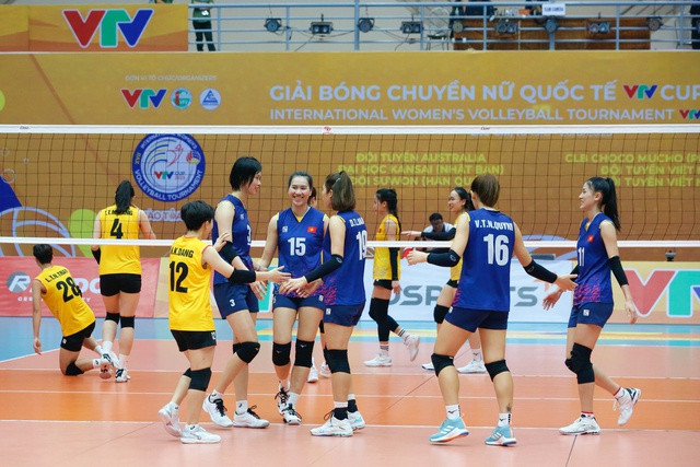 Trận đối đầu vòng loại giữa Việt Nam 1 và Việt Nam 2 tại VTV Cup Ferroli 2023