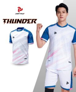 Trang phục đá bóng Just Play Thunder màu trắng cho nữ