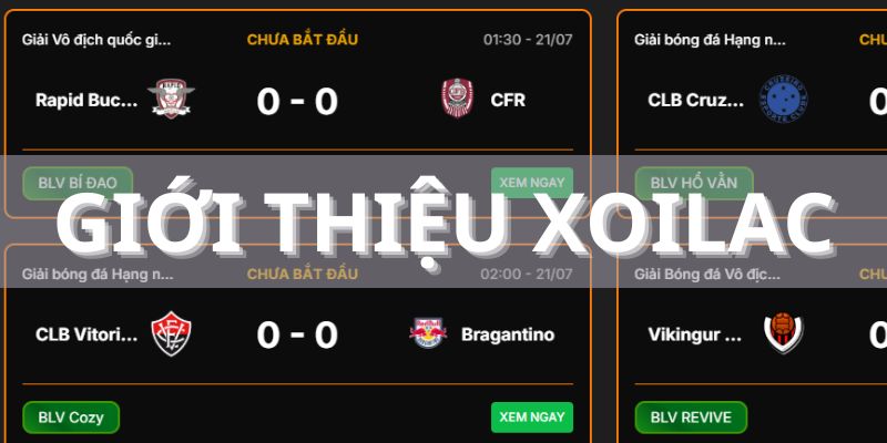 Đôi nét thông tin giới thiệu về trang xem trực tiếp bóng đá Xoilac