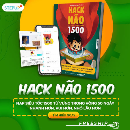 Từ vựng tiếng Anh trong bóng đá: Sách Hack Não 1500 - Học từ vựng thông minh