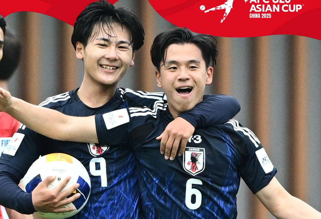 U19 Nhật Bản ăn mừng sau loạt luân lưu kịch tính tại lịch bóng đá u19 châu á, chính thức có mặt tại U20 World Cup.