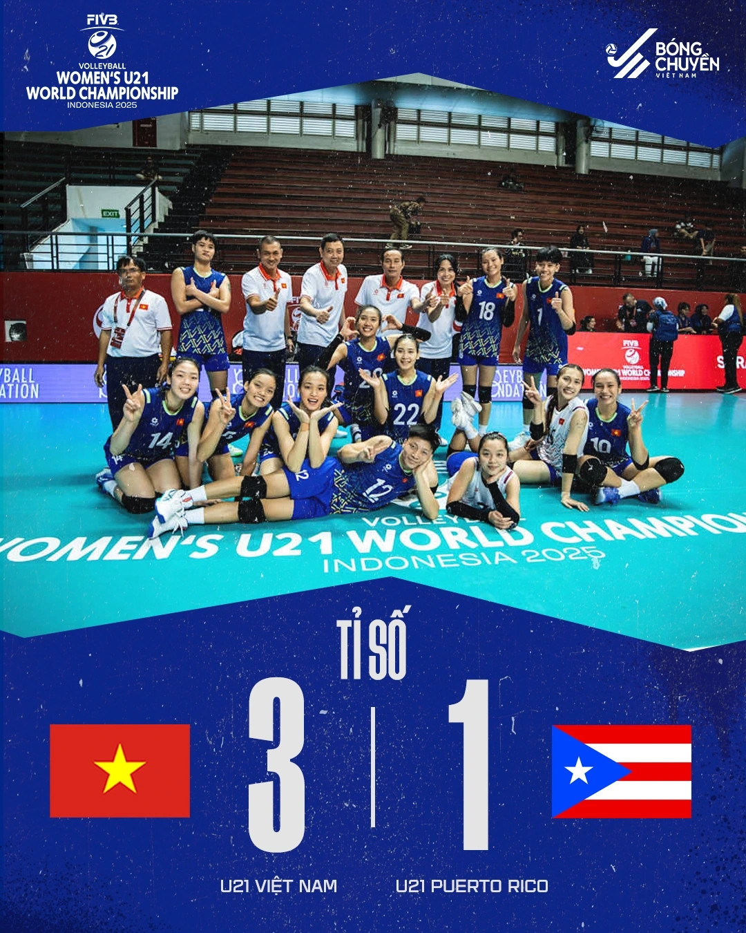 U21 nữ Việt Nam ăn mừng chiến thắng ấn tượng, mang lại kết quả bóng chuyền nữ hôm nay đầy hứa hẹn