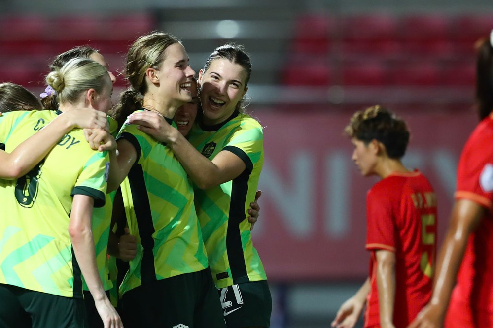 U23 Australia ăn mừng chức vô địch Giải bóng đá nữ Đông Nam Á 2025 sau kết quả ấn tượng