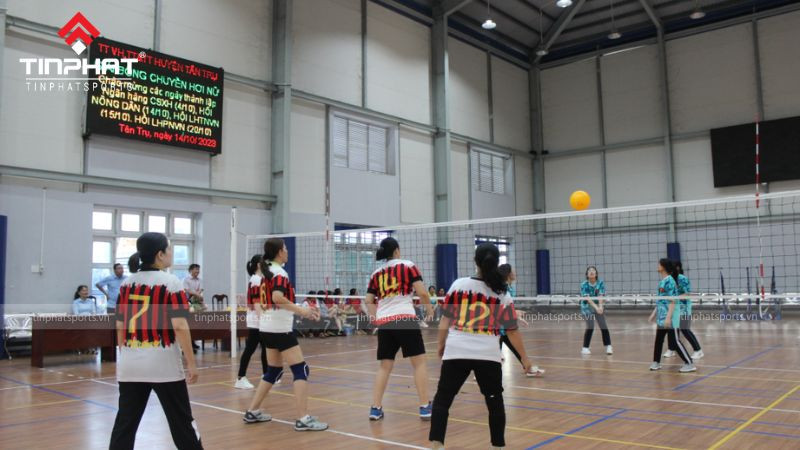 Ứng dụng của bóng chuyền hơi trong thi đấu thể thao