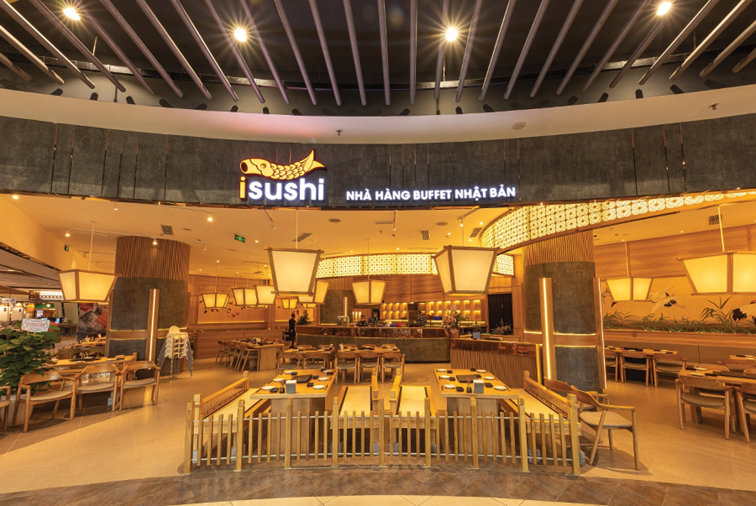 Nhà hàng iSushi phục vụ buffet tinh hoa ẩm thực Nhật Bản tại Aeon Mall Hà Đông