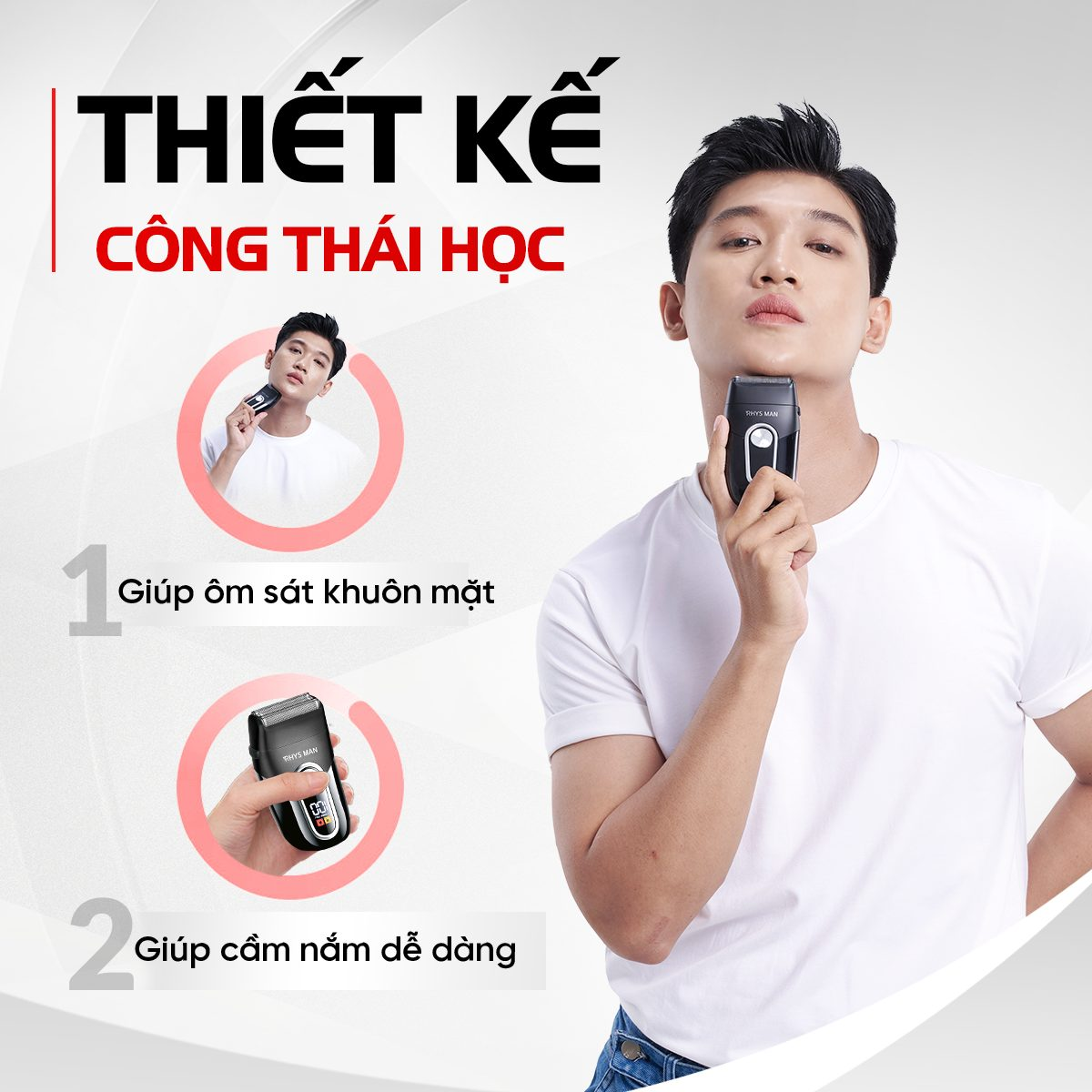 Máy cạo râu bền bỉ là món quà chia tay đồng nghiệp nam tiện lợi và được ưa chuộng.