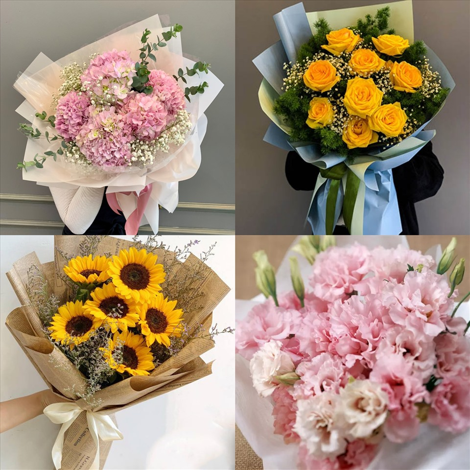 Bó hoa tươi rực rỡ là món quà tri ân kinh điển dành tặng cô giáo, mang vẻ đẹp và ý nghĩa sâu sắc