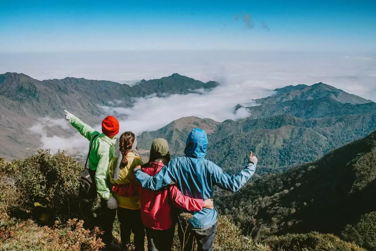 Tầm nhìn bao quát từ Chung Nhía Vũ