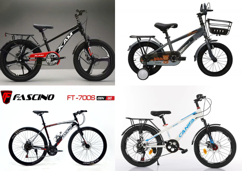 Tại Top xe đạp HCM, có nhiều thương hiệu xe và phân khúc giá để khách hàng lựa chọn khi mua sắm tại cửa hàng xe đạp TP.HCM