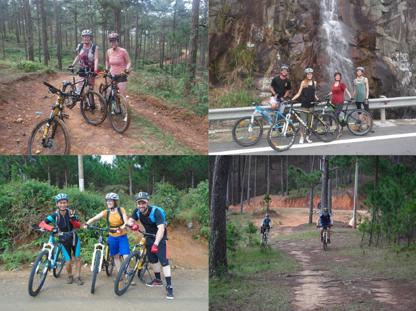 Tour xe đạp của Dalat Adventure Tours được nhiều du khách đam mê phiêu lưu mạo hiểm yêu thích