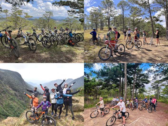 Tour đạp xe phiêu lưu do Vietaction tổ chức qua những cung đường núi rừng tuyệt đẹp