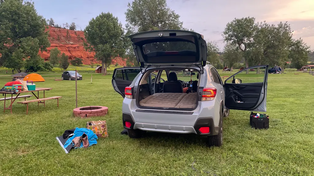 Car camping lý tưởng cho gia đình có trẻ nhỏ, dễ dàng mang theo tiện nghi