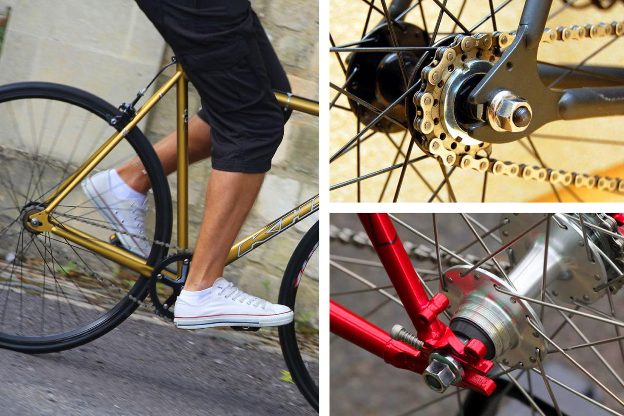 Cấu tạo chi tiết líp cố định trên xe đạp Fixed Gear
