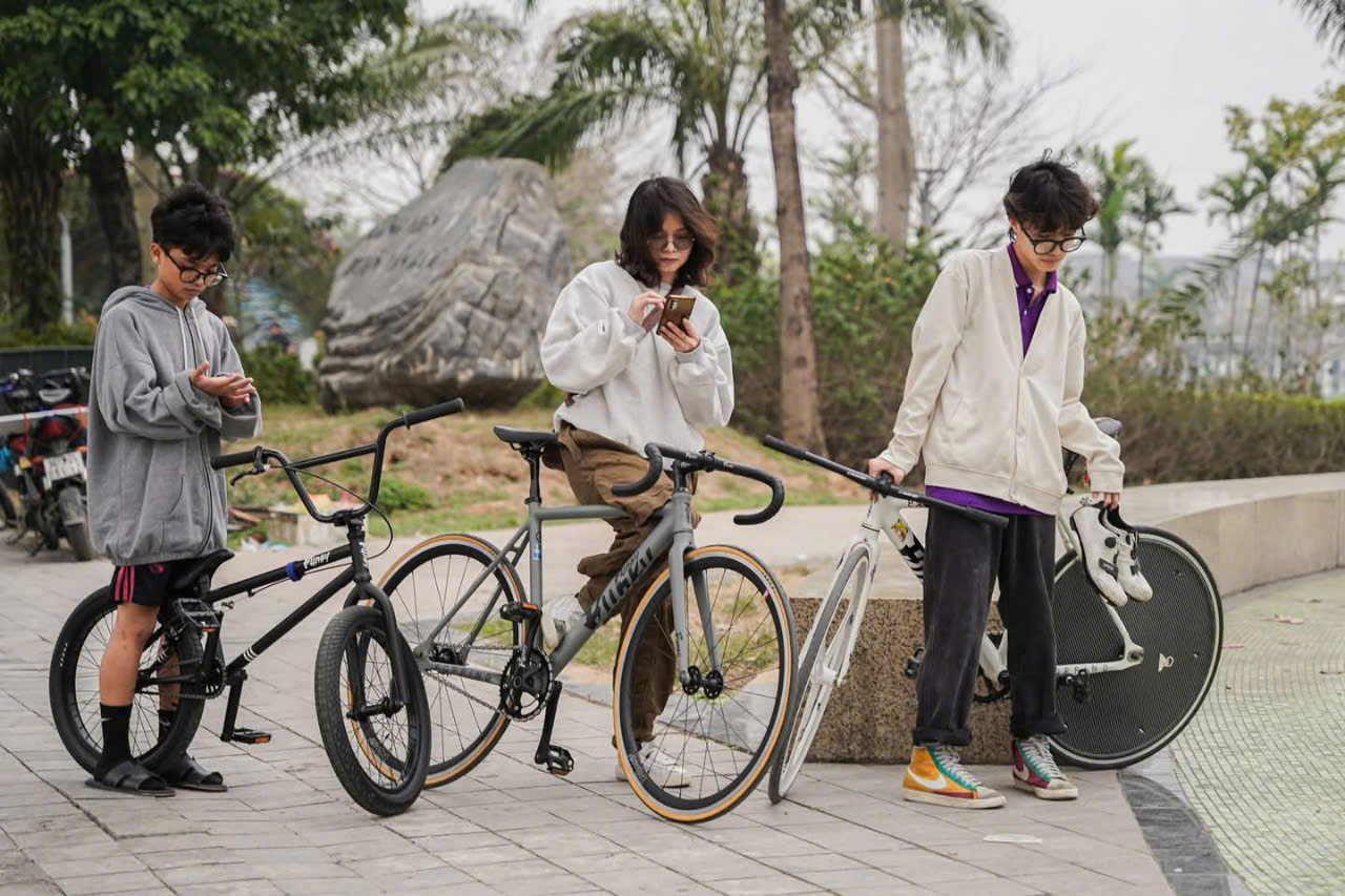Người đạp Fixed Gear cần kỹ năng để làm chủ chiếc xe không phanh