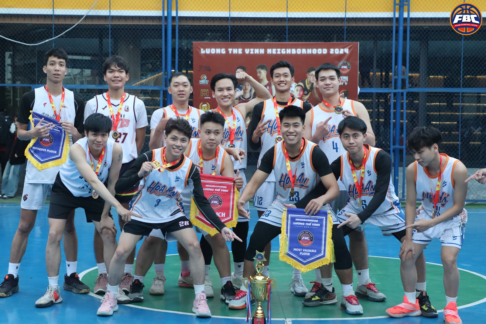 Trận đấu bóng rổ kịch tính tại trung tâm FBC, nơi đào tạo chuyên nghiệp
