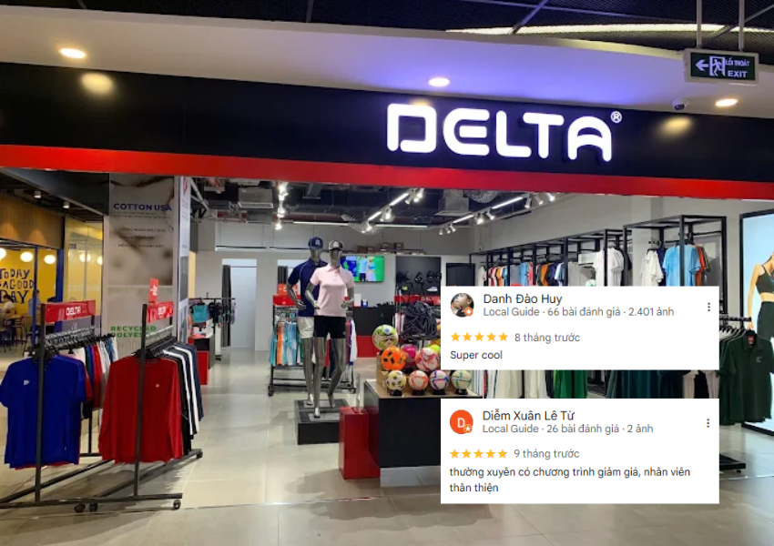 Delta thường xuyên có chương trình giảm giá cho các sản phẩm chất lượng