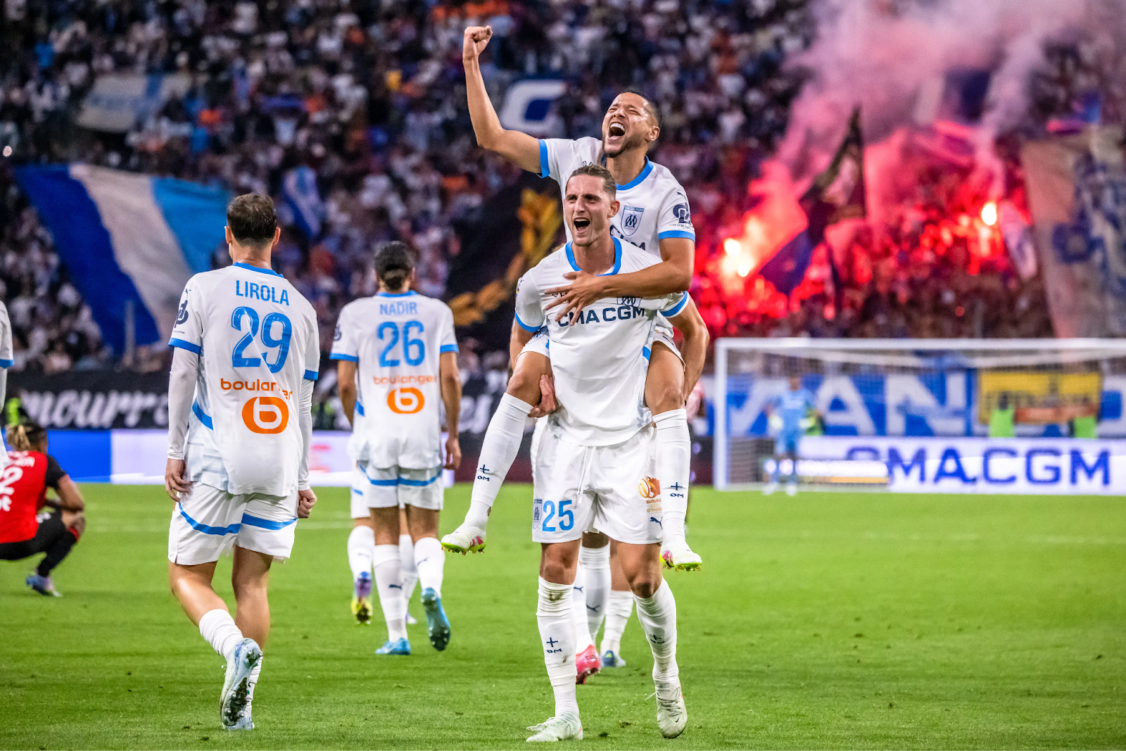 Olympique de Marseille là một trong các đội bóng vô địch Pháp nhiều lần nhất