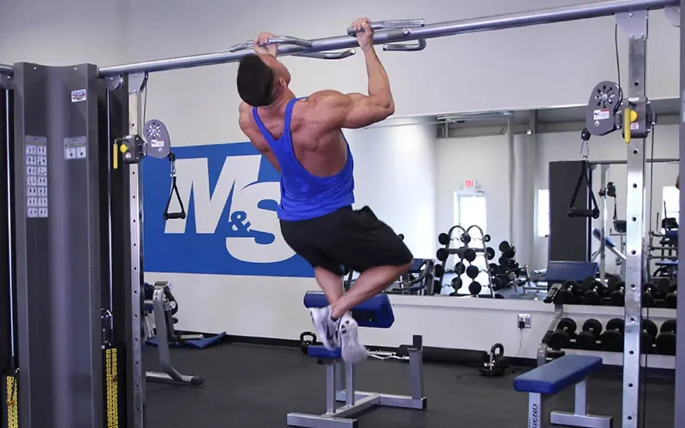 Bài tập lưng xô nâng cao Gironda Sternum Chin-up