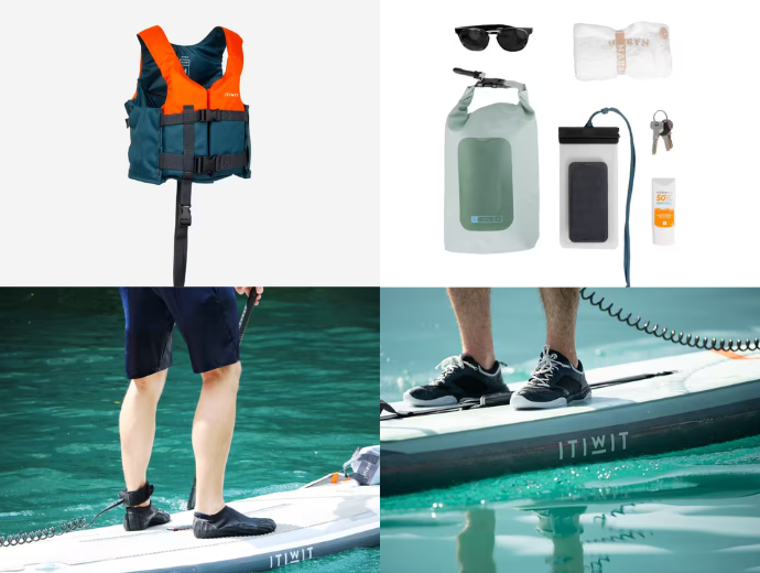 Các vật dụng cần thiết khác khi chèo SUP