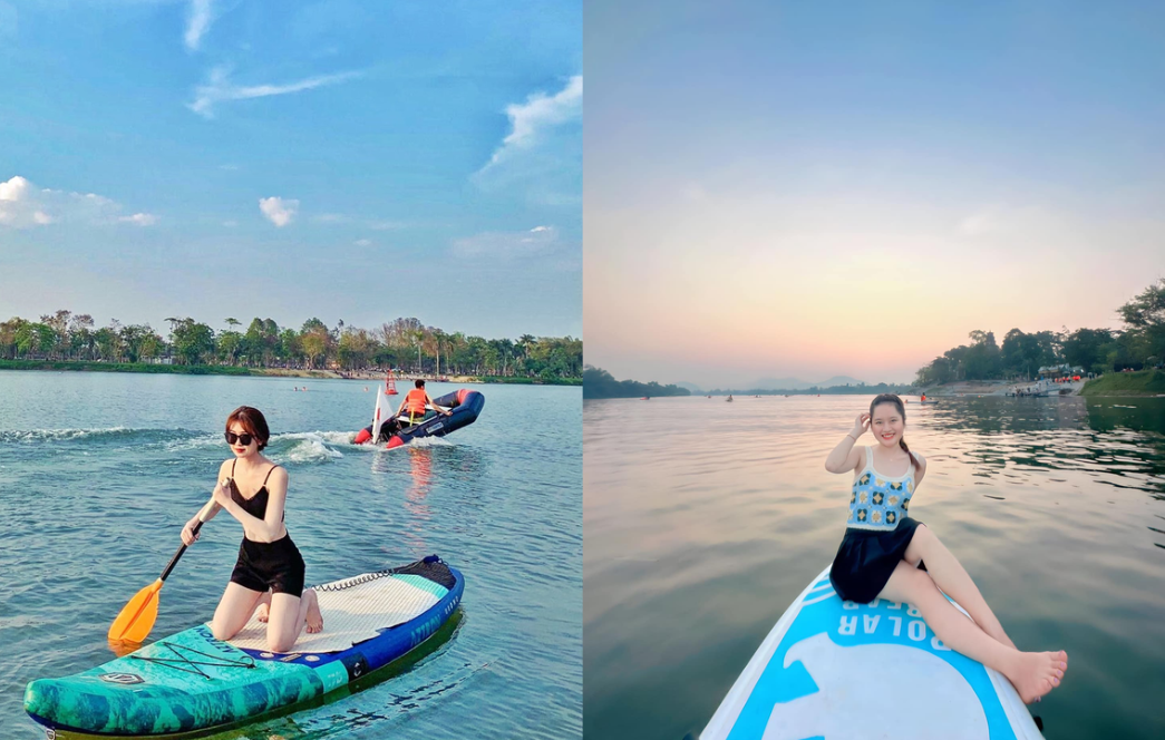CLB Chèo SUP Thiên Mụ là điểm chèo SUP lý tưởng cho những ai thích cảnh đẹp nên thơ và bình yên