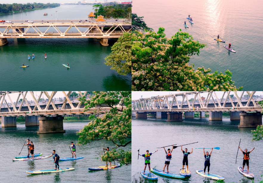 Trạm chèo ViVu cung cấp dịch vụ thuê SUP lẻ hoặc theo tour