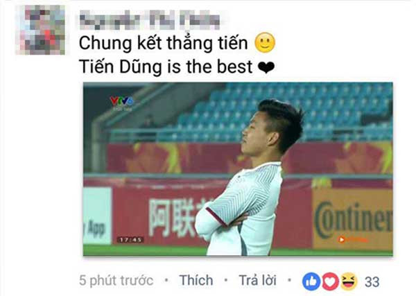 Văn Thanh thực hiện thành công quả phạt đền quyết định, hình ảnh truyền cảm hứng cho nhiều stt thả thính về bóng đá