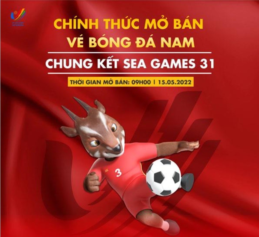 Người hâm mộ Việt Nam cuồng nhiệt cổ vũ cho đội tuyển bóng đá nam tại SEA Games 31