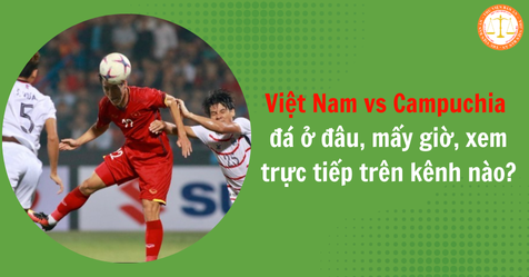 Cầu thủ hai đội Việt Nam và Campuchia thi đấu trên sân cỏ, thể hiện tinh thần thể thao