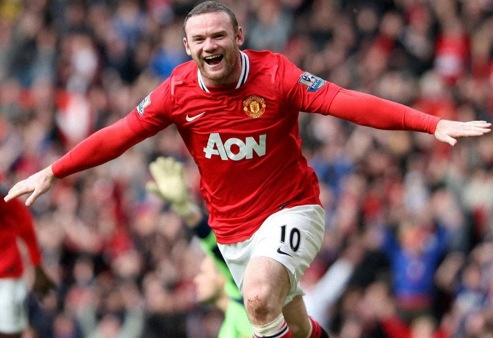 Wayne Rooney, biểu tượng số 10 của Manchester United và đội tuyển Anh