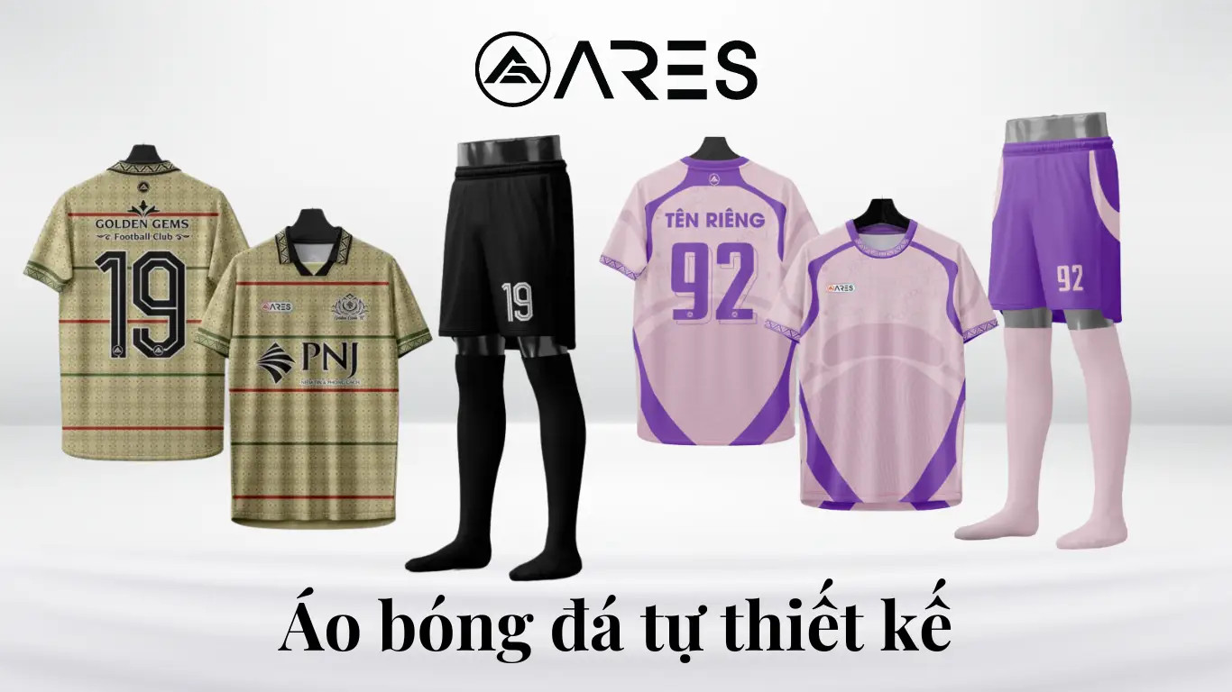 Ý nghĩa của việc tự thiết kế áo đá bóng cho đội bóng của bạn