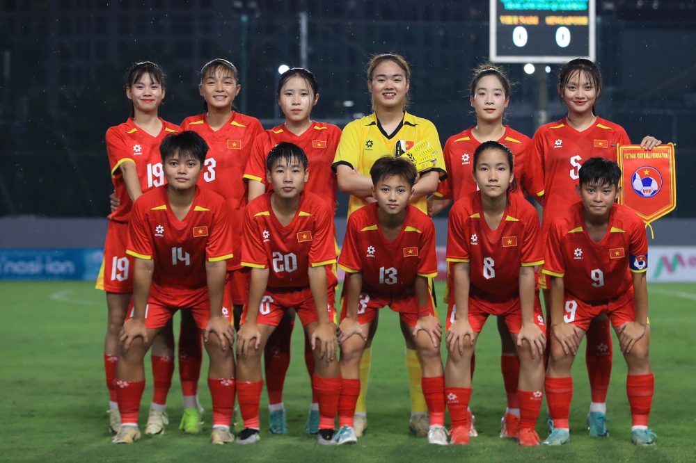 Đội tuyển U20 nữ Việt Nam thi đấu vòng loại châu Á